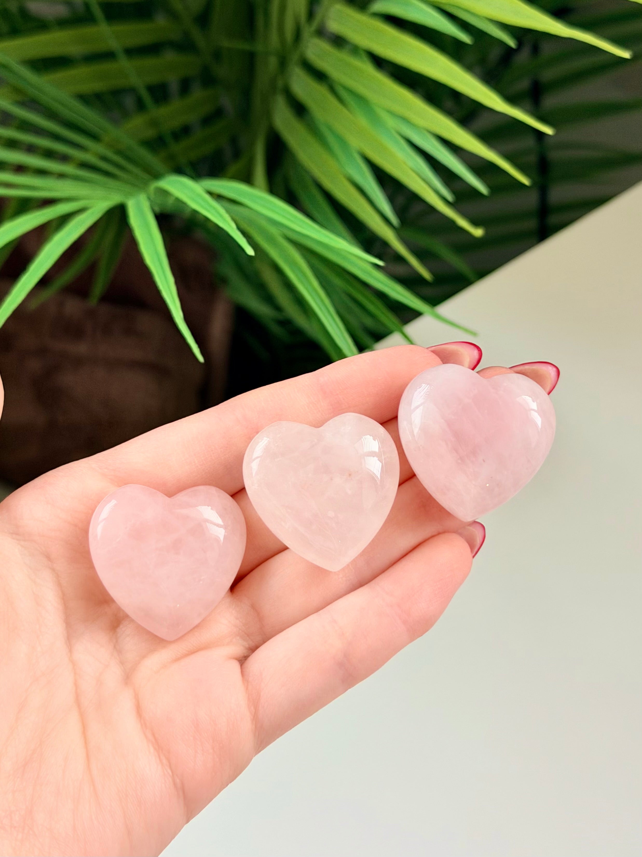 Rose Quartz Heart