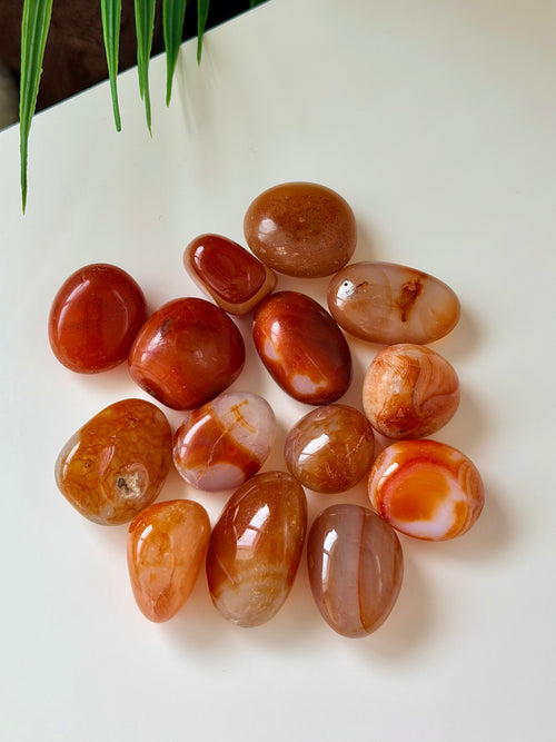 Carnelian Tumbled Stone